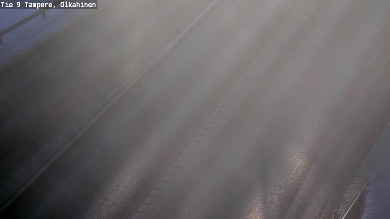 Weather Camera Image Road 9 Tampere, Olkahinen, Tampere, Pirkanmaa