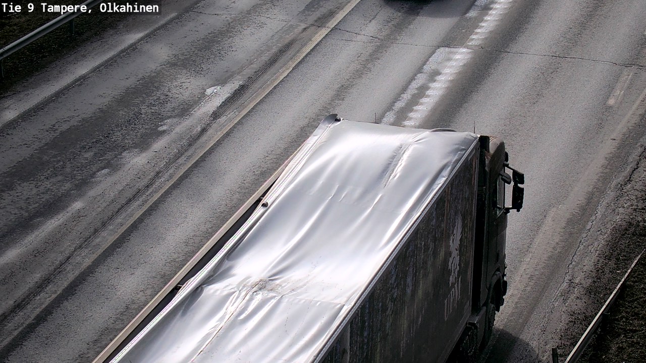 Weather Camera Image Road 9 Tampere, Olkahinen, Tampere, Pirkanmaa