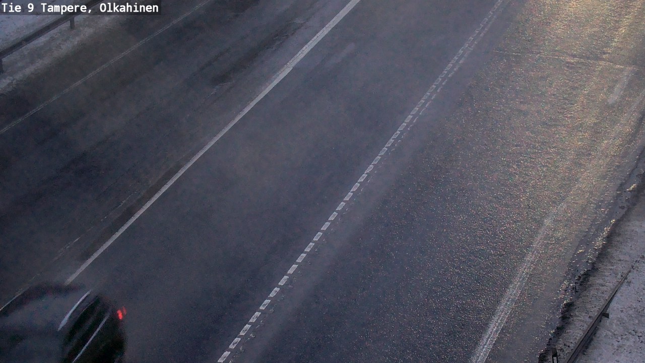 Weather Camera Image Väg 9 Tammerfors, Olkahinen, Tampere, Pirkanmaa