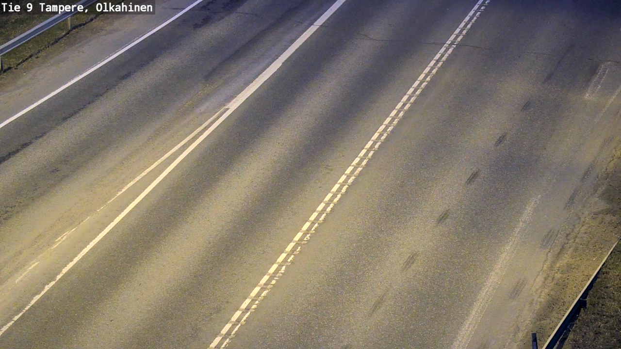 Weather Camera Image Väg 9 Tammerfors, Olkahinen, Tampere, Pirkanmaa