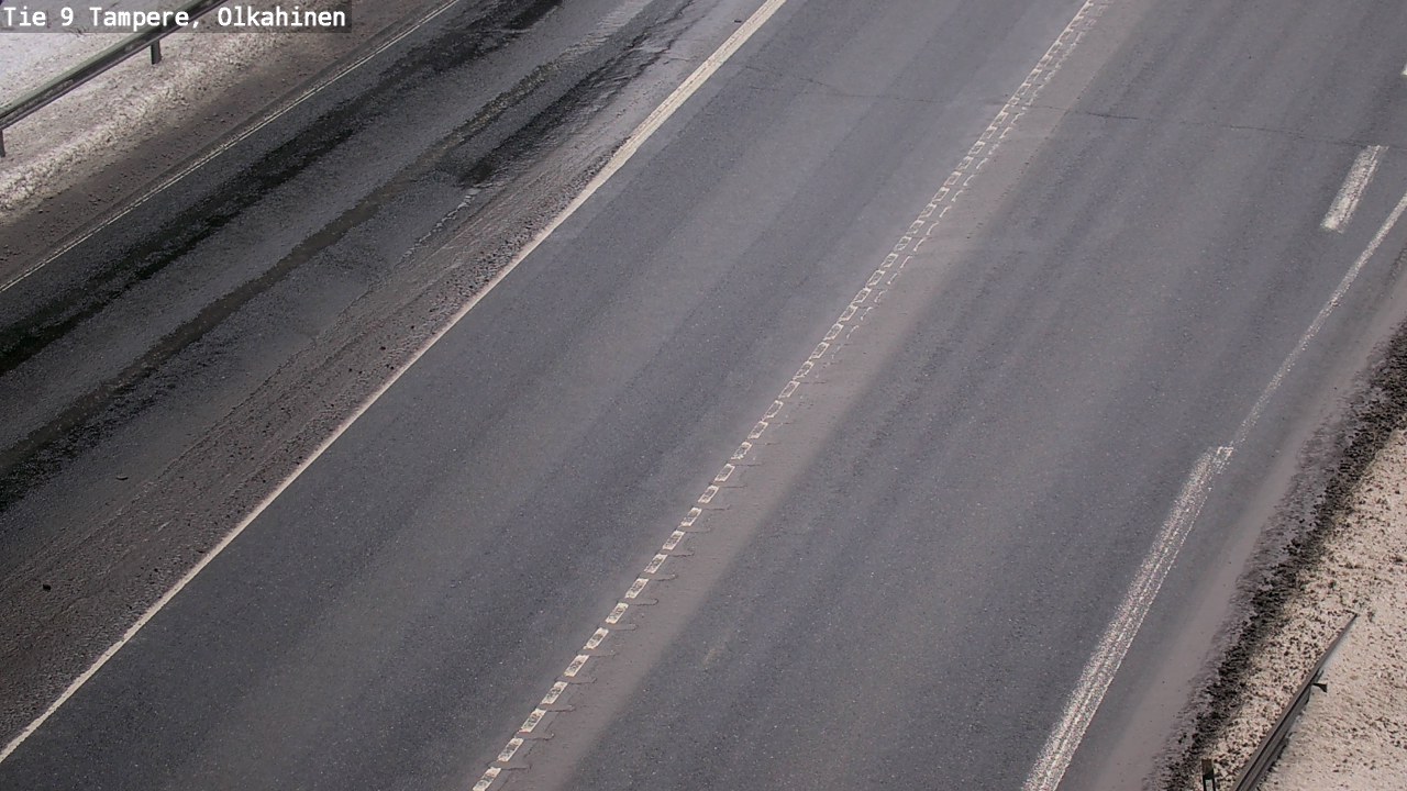 Weather Camera Image Väg 9 Tammerfors, Olkahinen, Tampere, Pirkanmaa