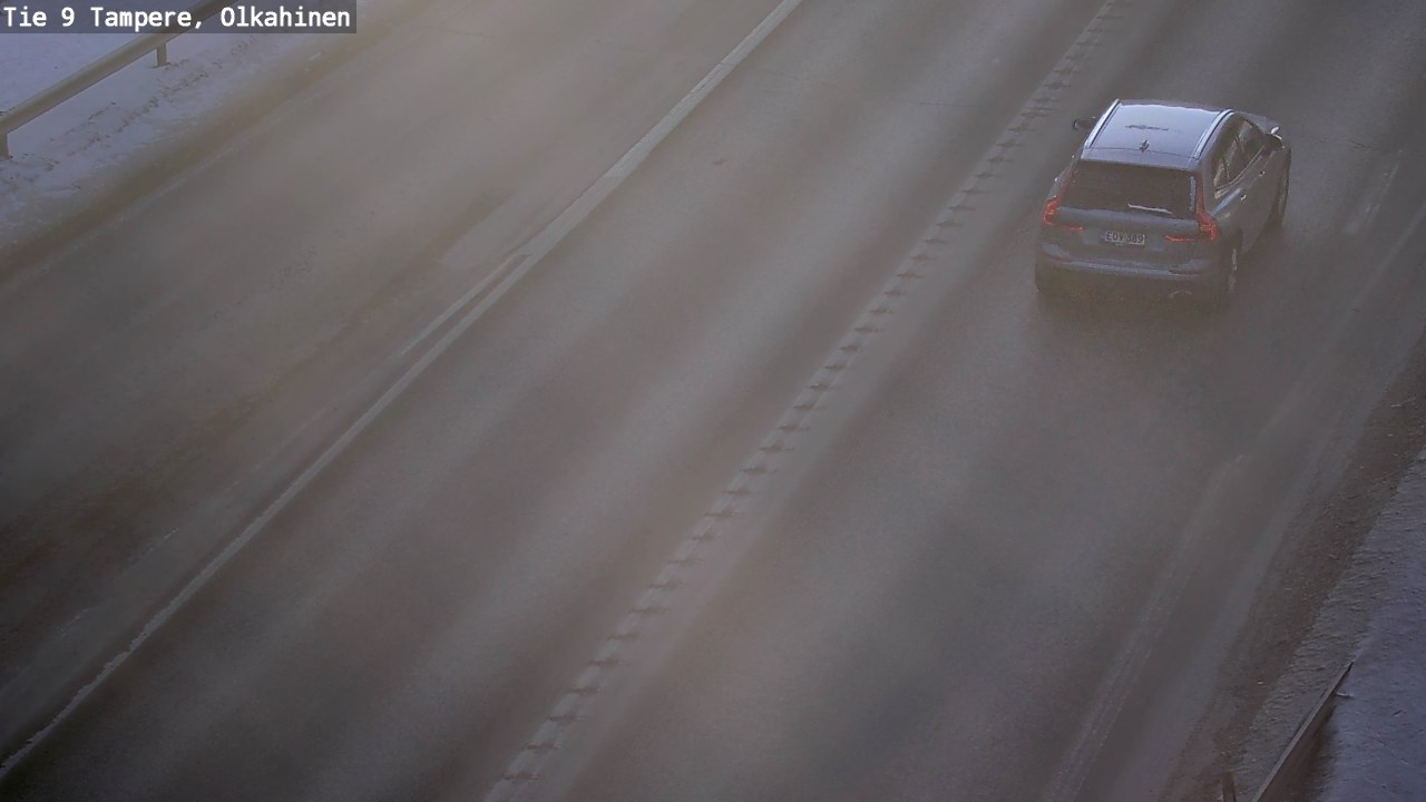 Weather Camera Image Road 9 Tampere, Olkahinen, Tampere, Pirkanmaa