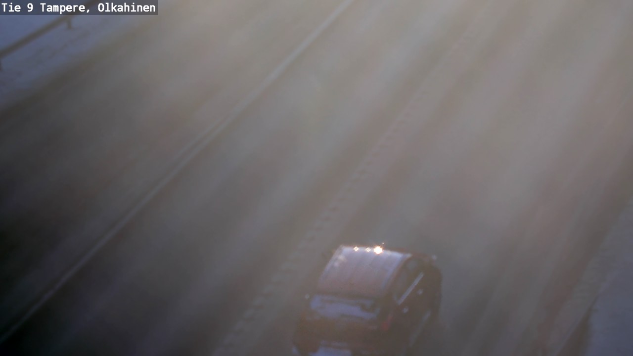 Weather Camera Image Road 9 Tampere, Olkahinen, Tampere, Pirkanmaa