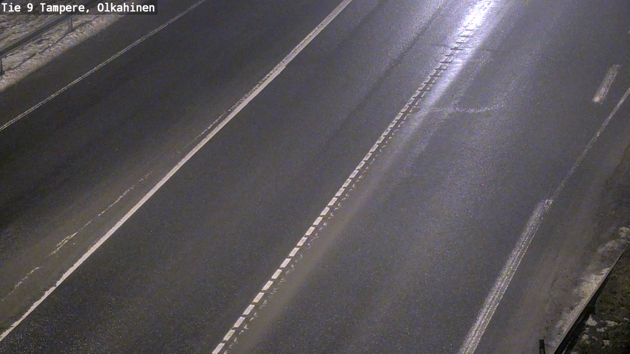 Weather Camera Image Väg 9 Tammerfors, Olkahinen, Tampere, Pirkanmaa