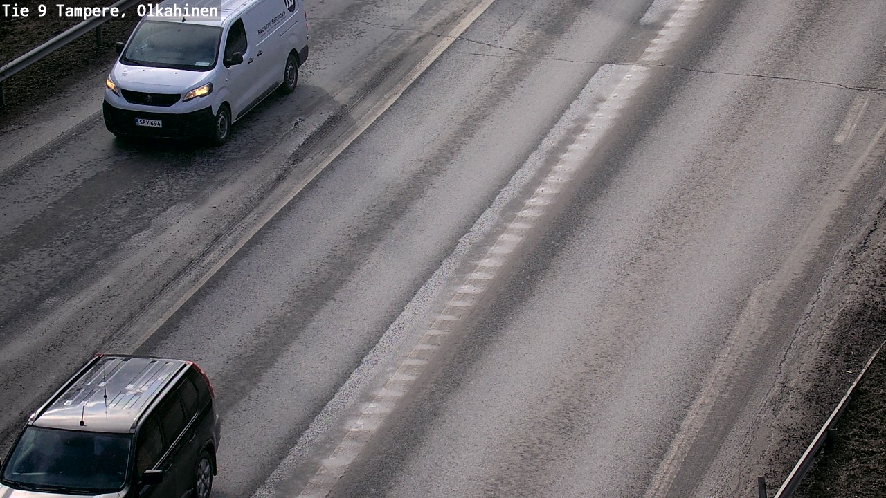 Weather Camera Image Road 9 Tampere, Olkahinen, Tampere, Pirkanmaa