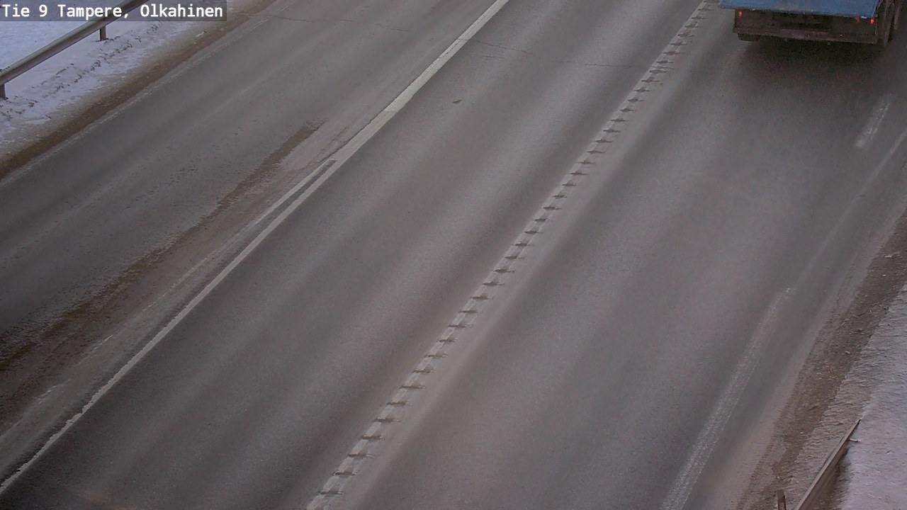 Weather Camera Image Road 9 Tampere, Olkahinen, Tampere, Pirkanmaa