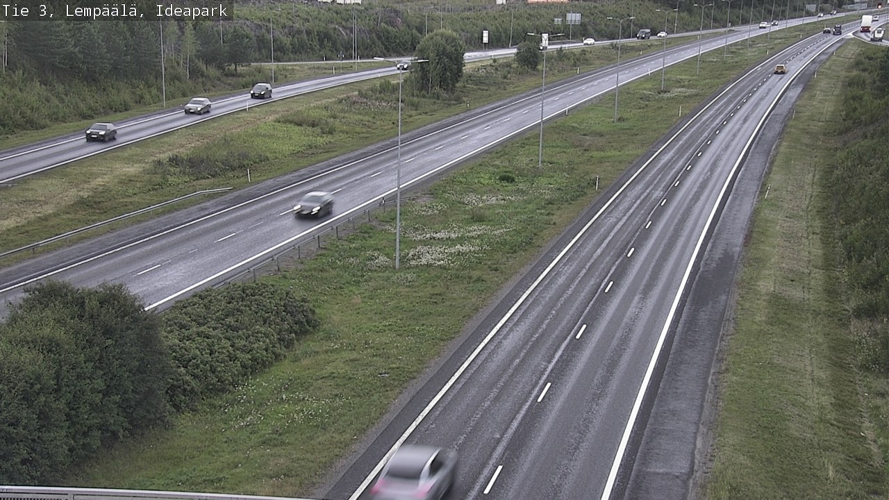 Weather Camera Image Road 3 Lempäälä, Ideapark, Lempäälä, Pirkanmaa