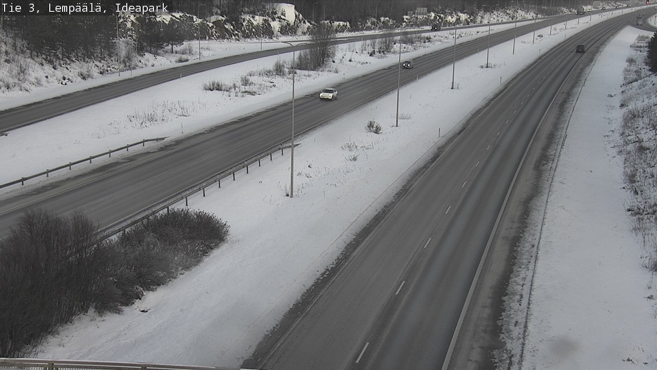 Weather Camera Image Road 3 Lempäälä, Ideapark, Lempäälä, Pirkanmaa