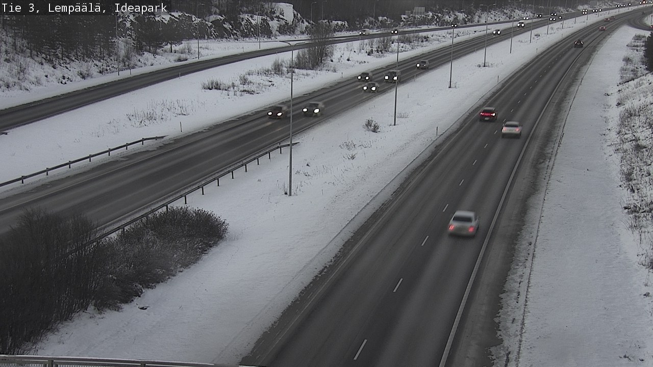 Weather Camera Image Road 3 Lempäälä, Ideapark, Lempäälä, Pirkanmaa