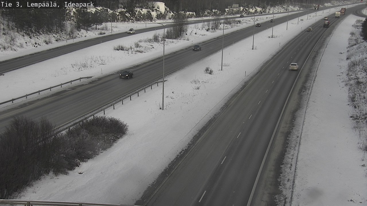 Weather Camera Image Road 3 Lempäälä, Ideapark, Lempäälä, Pirkanmaa