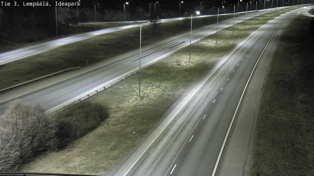 Weather Camera Image Road 3 Lempäälä, Ideapark, Lempäälä, Pirkanmaa