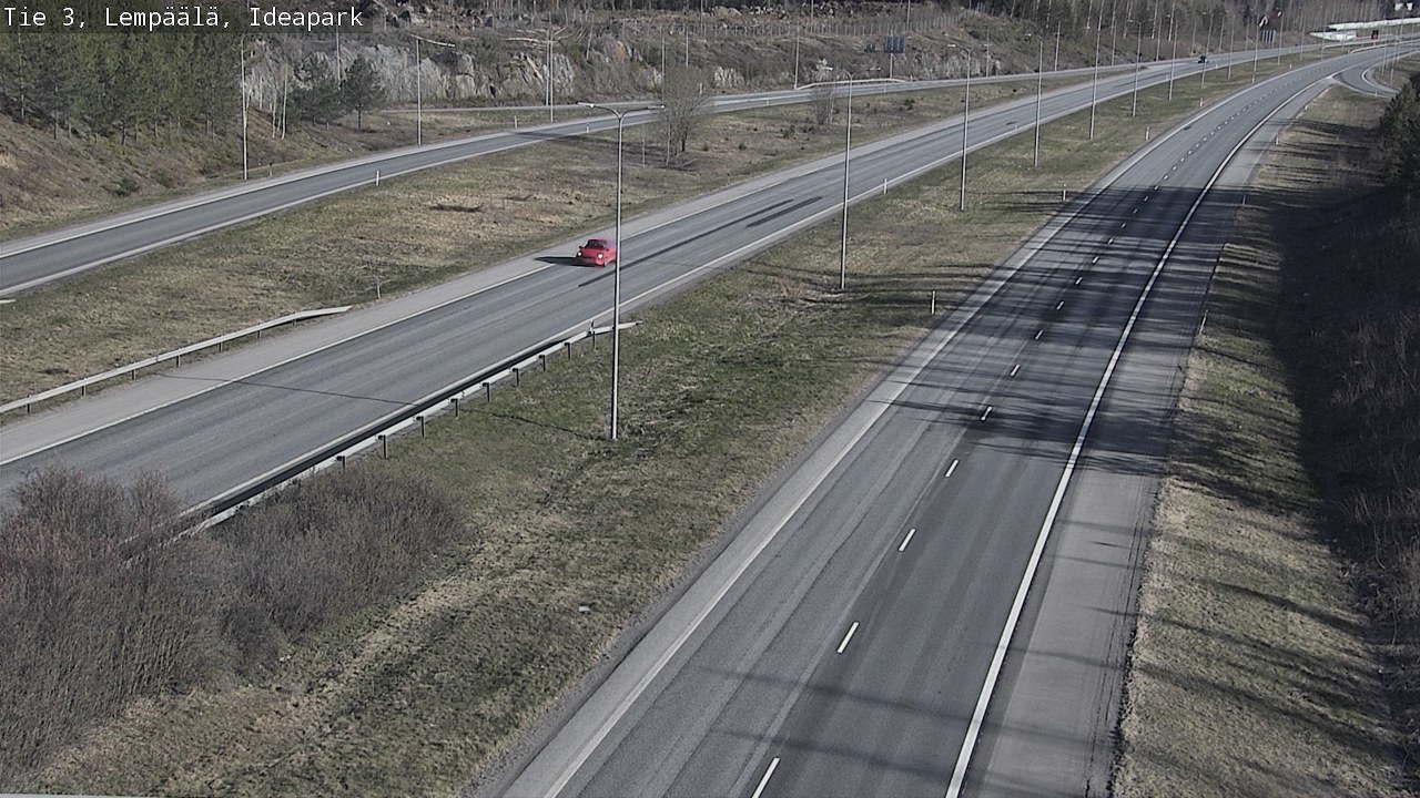 Weather Camera Image Road 3 Lempäälä, Ideapark, Lempäälä, Pirkanmaa