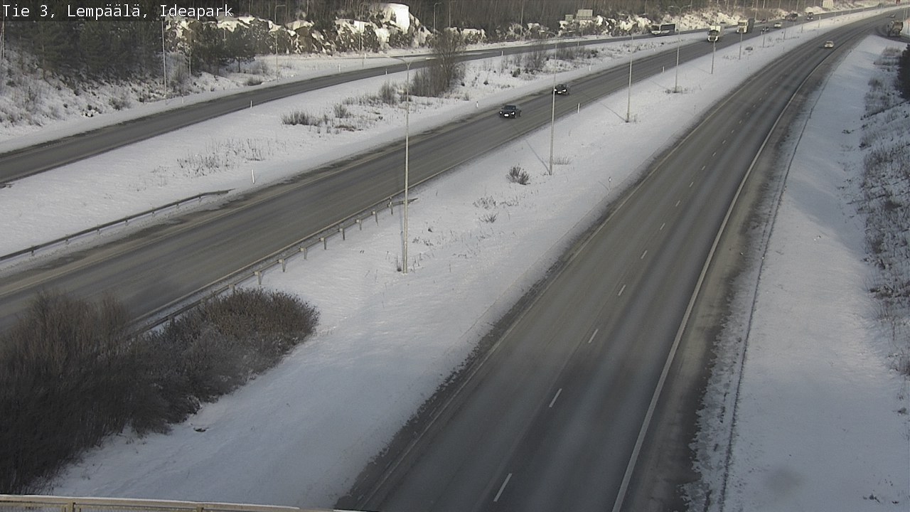Weather Camera Image Road 3 Lempäälä, Ideapark, Lempäälä, Pirkanmaa