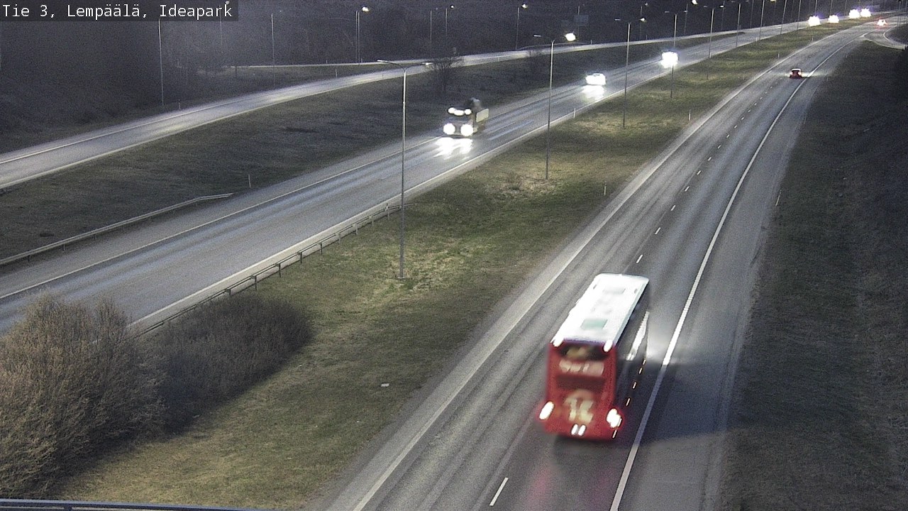Weather Camera Image Road 3 Lempäälä, Ideapark, Lempäälä, Pirkanmaa