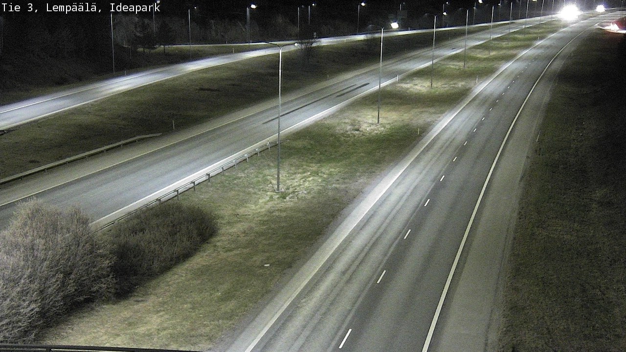 Weather Camera Image Road 3 Lempäälä, Ideapark, Lempäälä, Pirkanmaa