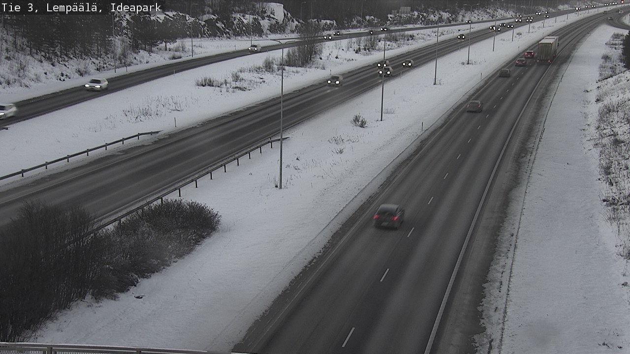 Weather Camera Image Road 3 Lempäälä, Ideapark, Lempäälä, Pirkanmaa