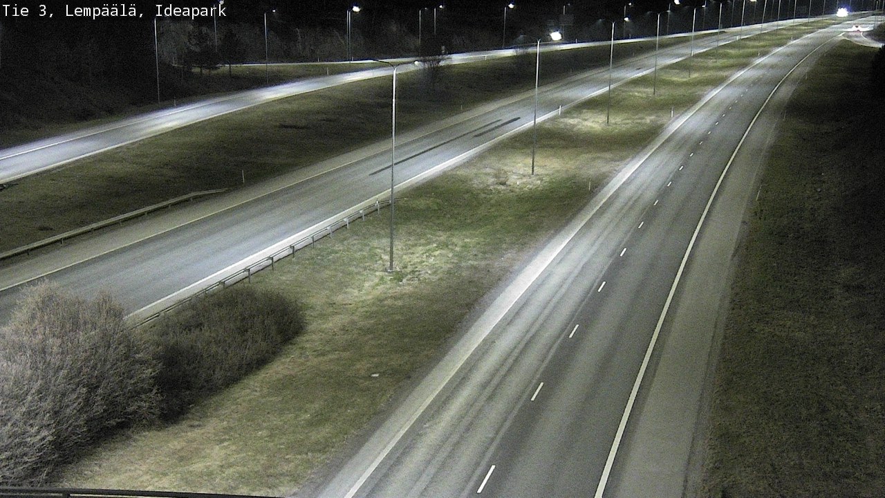 Weather Camera Image Road 3 Lempäälä, Ideapark, Lempäälä, Pirkanmaa