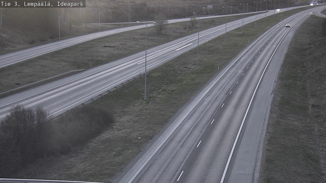 Weather Camera Image Road 3 Lempäälä, Ideapark, Lempäälä, Pirkanmaa
