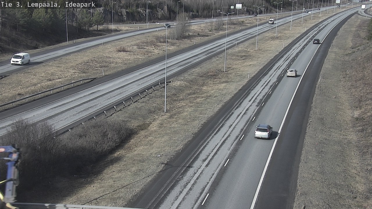 Weather Camera Image Road 3 Lempäälä, Ideapark, Lempäälä, Pirkanmaa