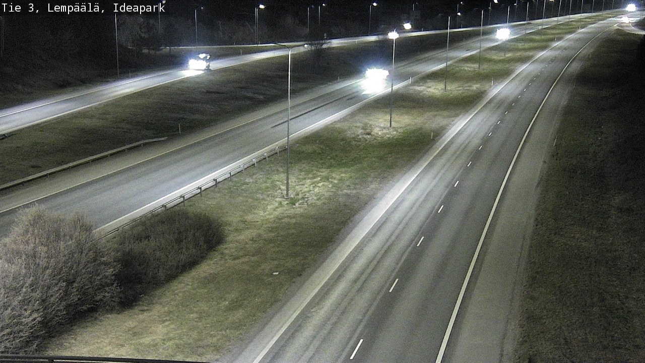 Weather Camera Image Road 3 Lempäälä, Ideapark, Lempäälä, Pirkanmaa