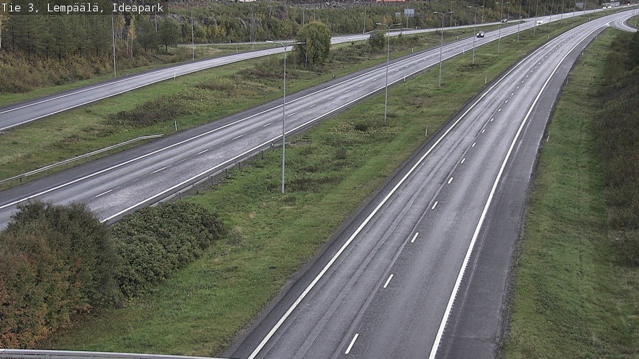 Weather Camera Image Road 3 Lempäälä, Ideapark, Lempäälä, Pirkanmaa