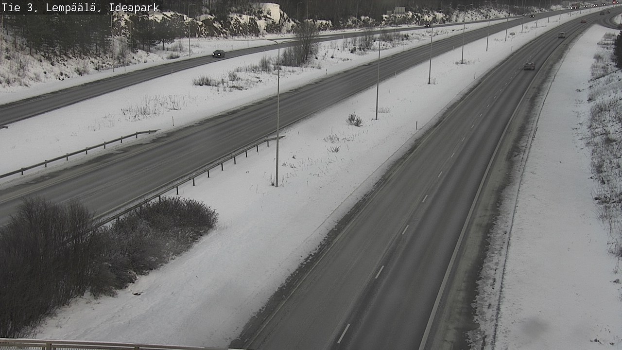 Weather Camera Image Road 3 Lempäälä, Ideapark, Lempäälä, Pirkanmaa
