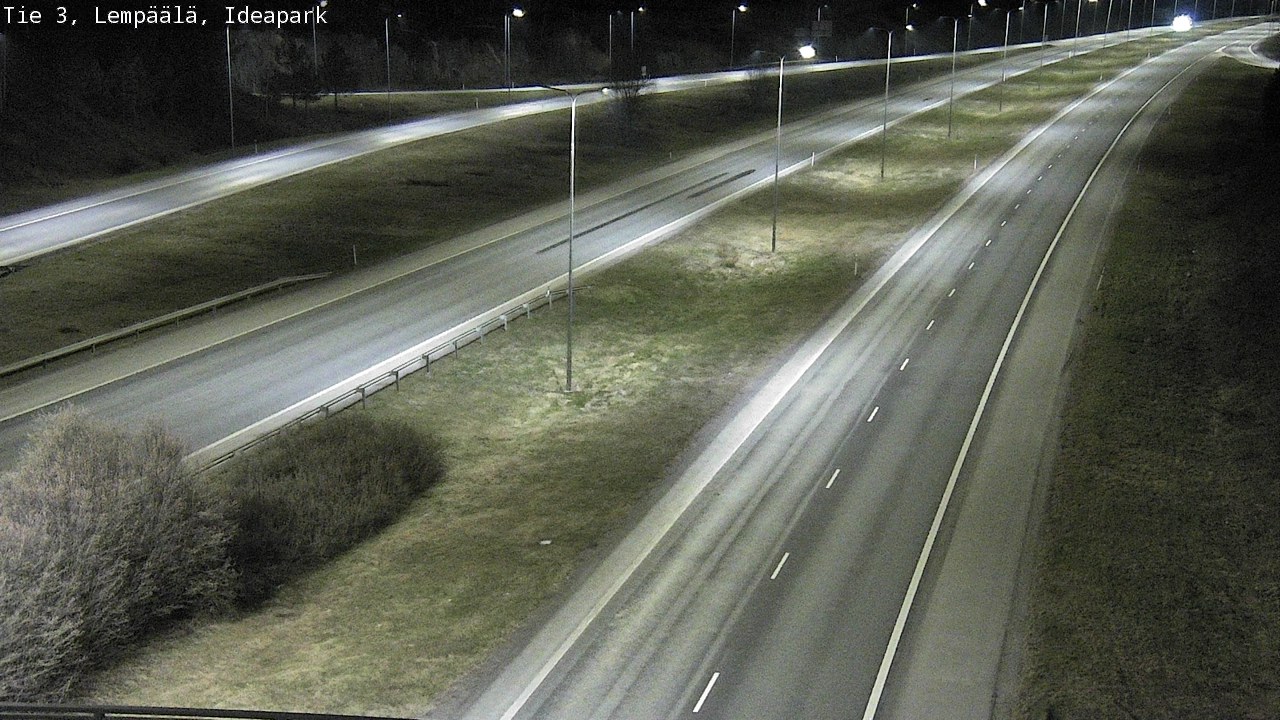 Weather Camera Image Road 3 Lempäälä, Ideapark, Lempäälä, Pirkanmaa