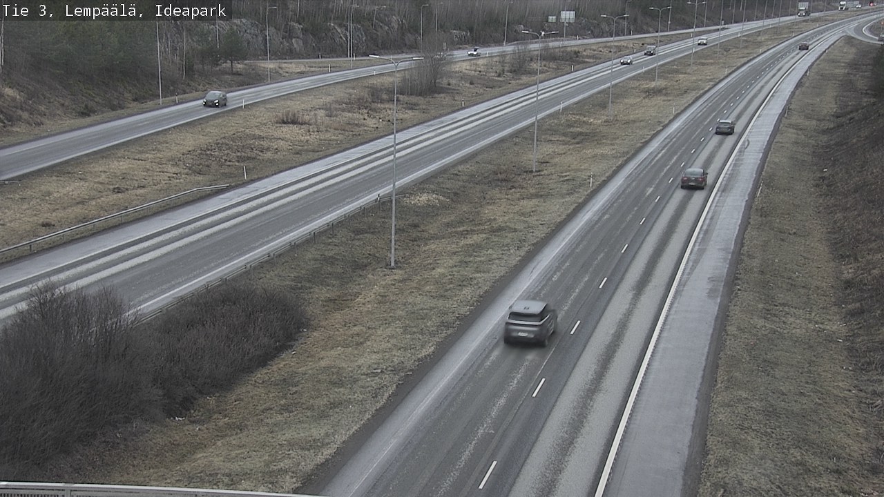 Weather Camera Image Road 3 Lempäälä, Ideapark, Lempäälä, Pirkanmaa