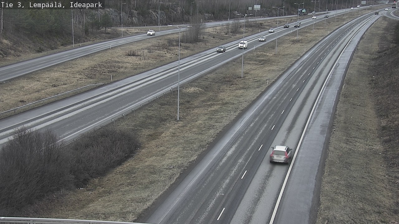Weather Camera Image Road 3 Lempäälä, Ideapark, Lempäälä, Pirkanmaa