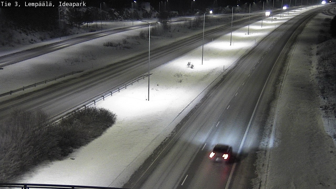 Weather Camera Image Road 3 Lempäälä, Ideapark, Lempäälä, Pirkanmaa