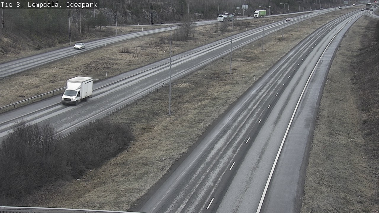 Weather Camera Image Road 3 Lempäälä, Ideapark, Lempäälä, Pirkanmaa
