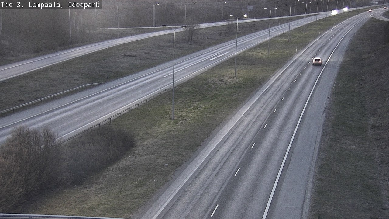 Weather Camera Image Road 3 Lempäälä, Ideapark, Lempäälä, Pirkanmaa