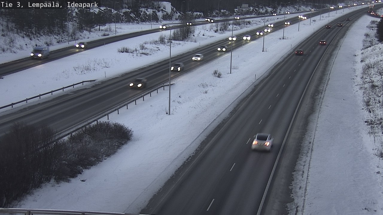 Weather Camera Image Road 3 Lempäälä, Ideapark, Lempäälä, Pirkanmaa