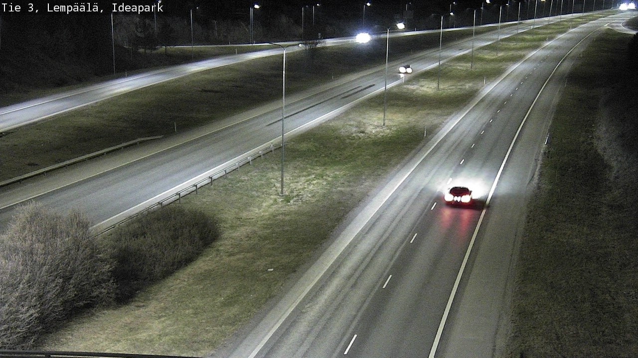 Weather Camera Image Road 3 Lempäälä, Ideapark, Lempäälä, Pirkanmaa