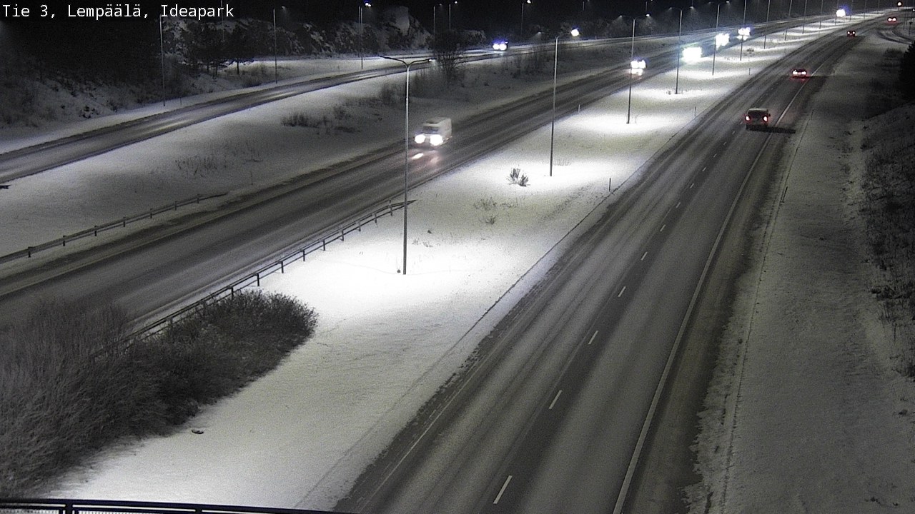 Weather Camera Image Road 3 Lempäälä, Ideapark, Lempäälä, Pirkanmaa