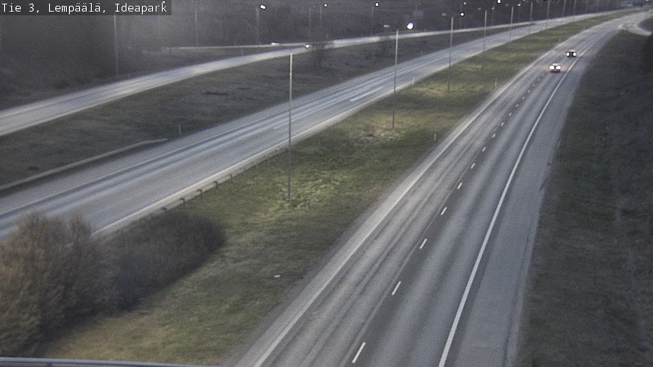 Weather Camera Image Road 3 Lempäälä, Ideapark, Lempäälä, Pirkanmaa