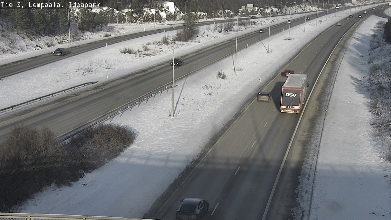 Weather Camera Image Road 3 Lempäälä, Ideapark, Lempäälä, Pirkanmaa