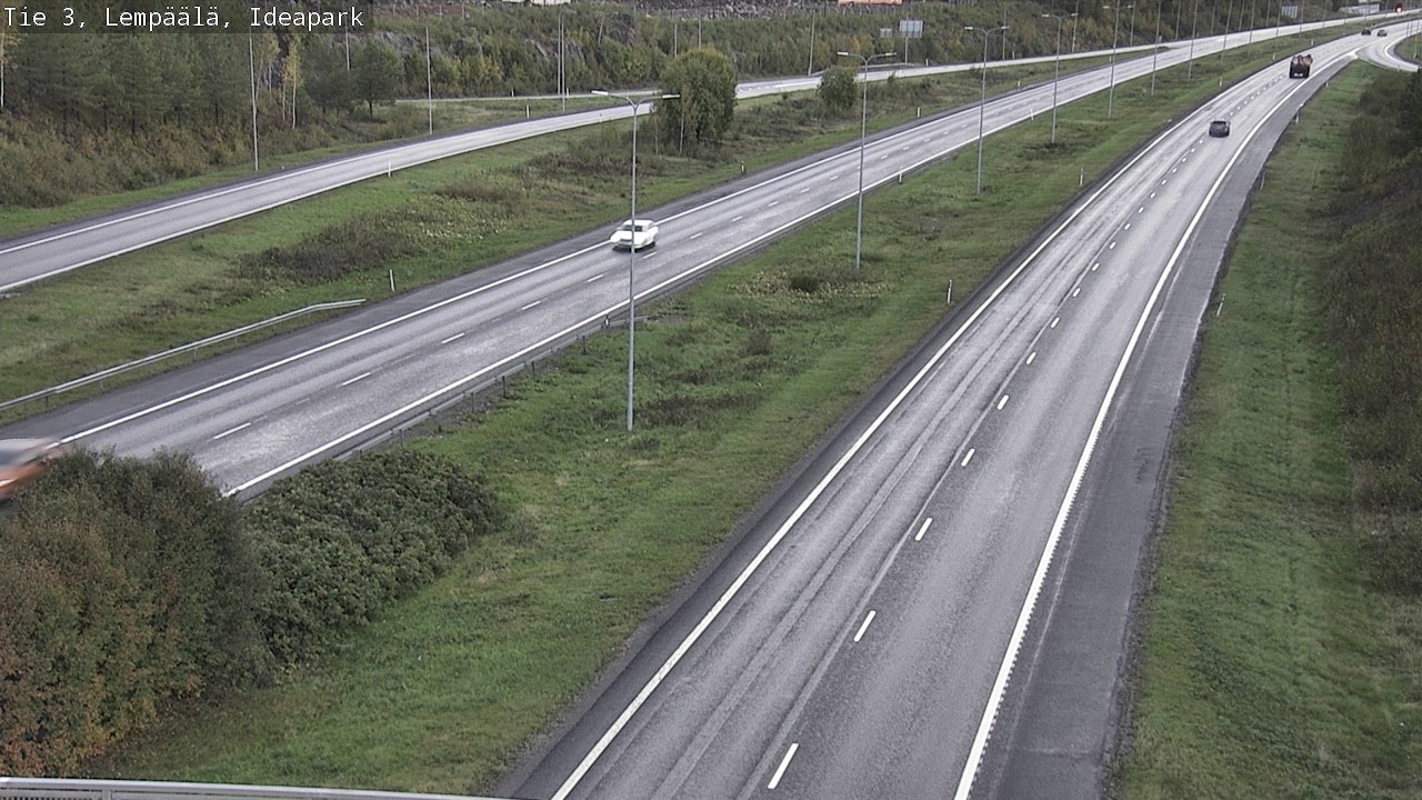 Weather Camera Image Road 3 Lempäälä, Ideapark, Lempäälä, Pirkanmaa