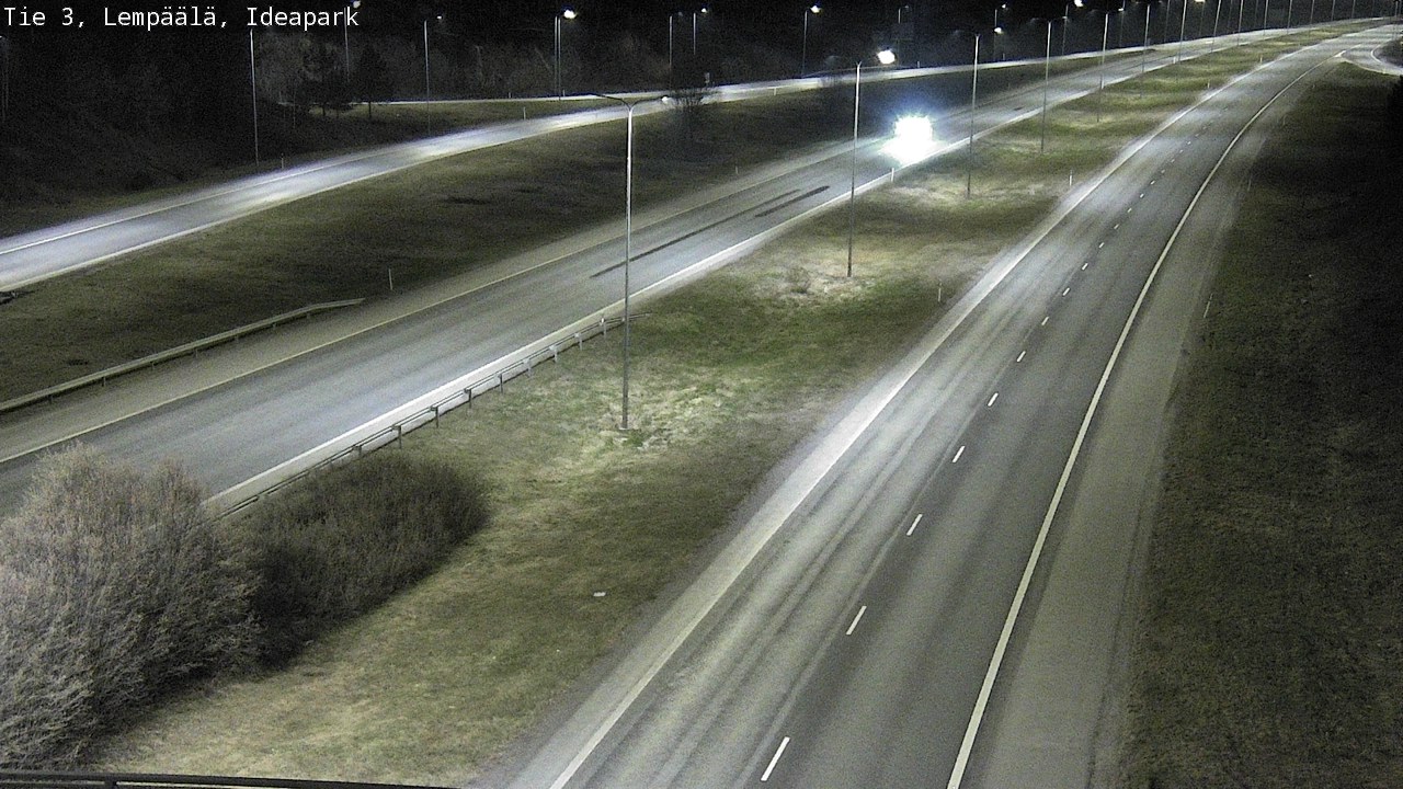 Weather Camera Image Road 3 Lempäälä, Ideapark, Lempäälä, Pirkanmaa