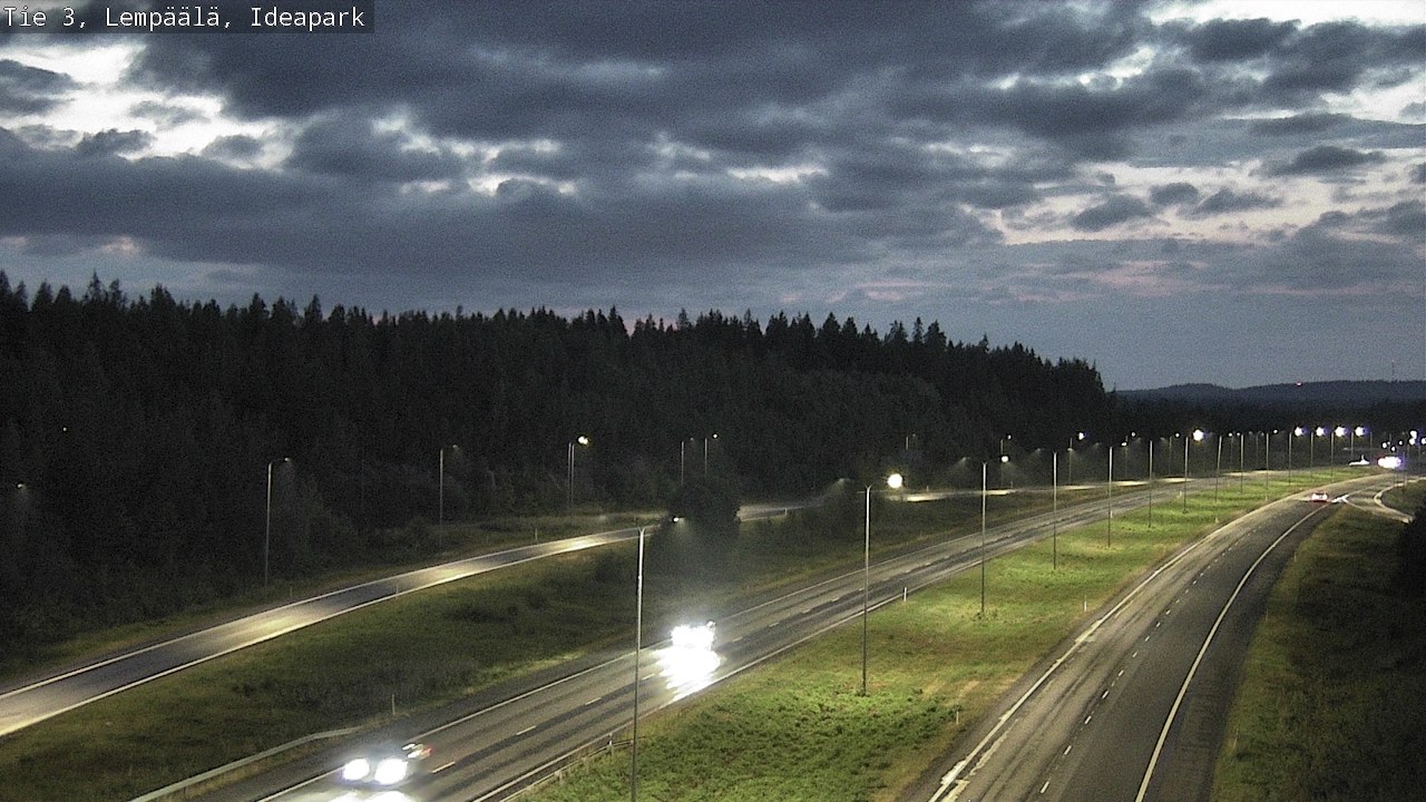 Weather Camera Image Road 3 Lempäälä, Ideapark, Lempäälä, Pirkanmaa
