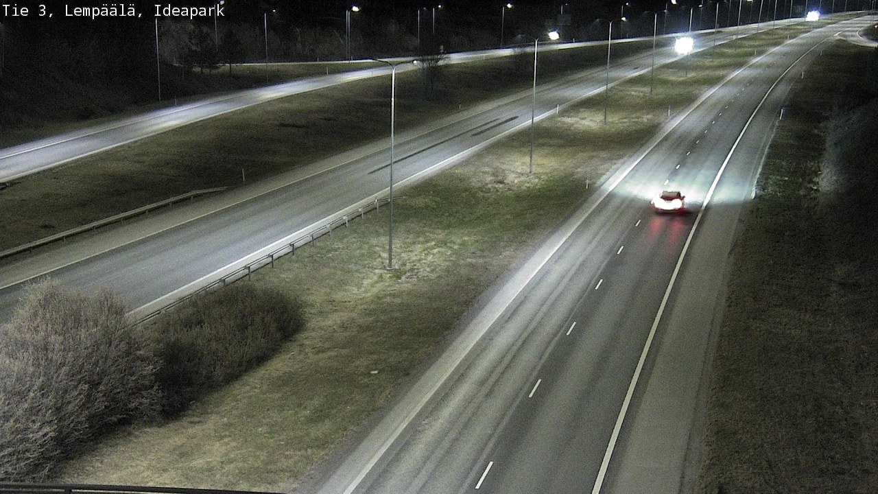 Weather Camera Image Road 3 Lempäälä, Ideapark, Lempäälä, Pirkanmaa