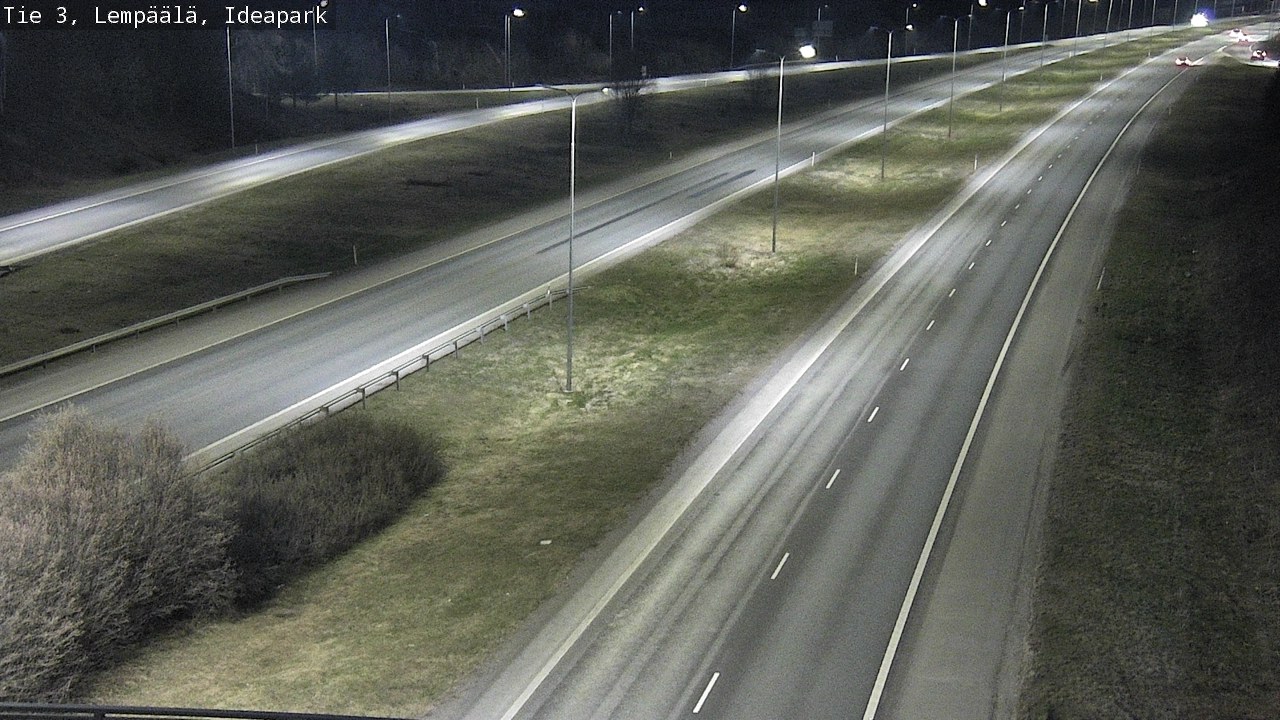 Weather Camera Image Road 3 Lempäälä, Ideapark, Lempäälä, Pirkanmaa