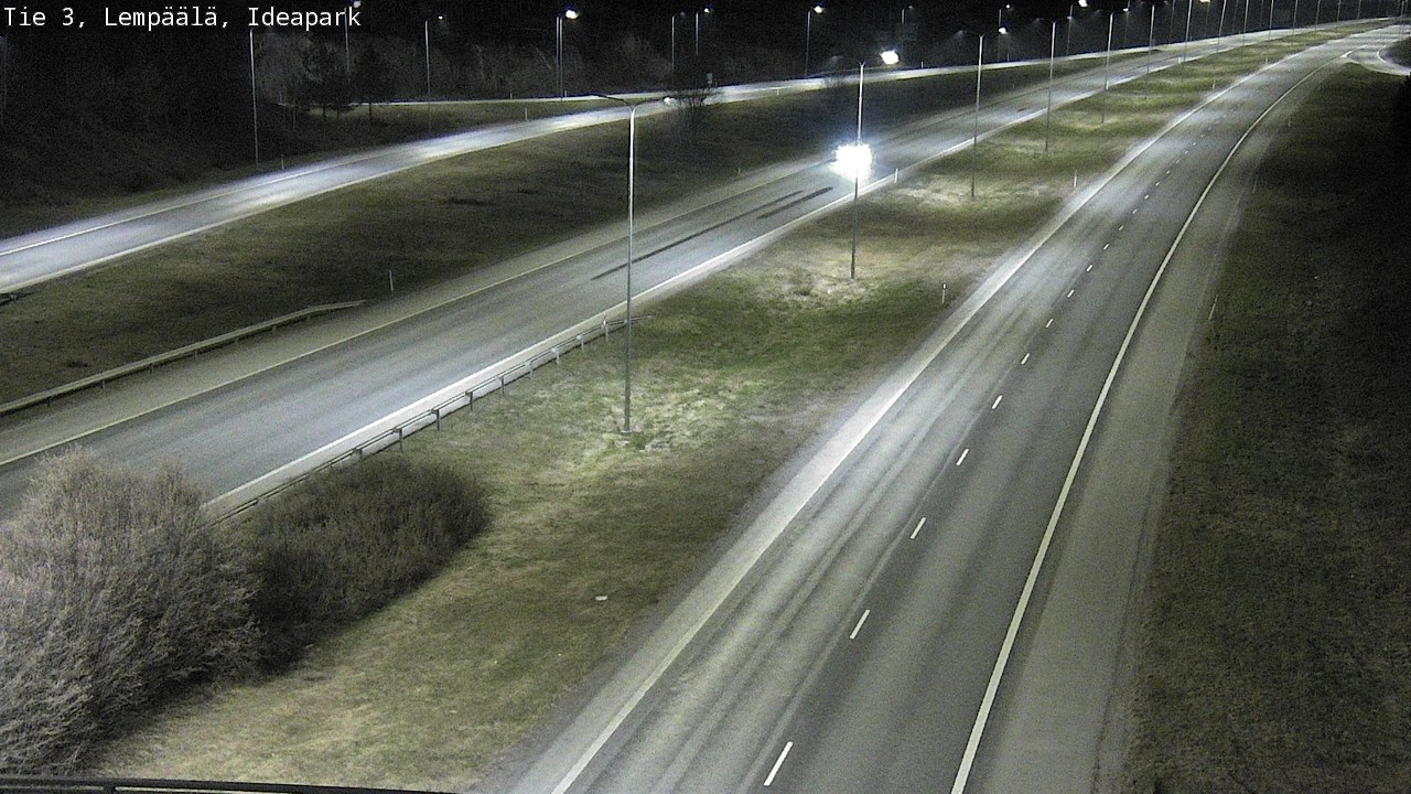 Weather Camera Image Road 3 Lempäälä, Ideapark, Lempäälä, Pirkanmaa