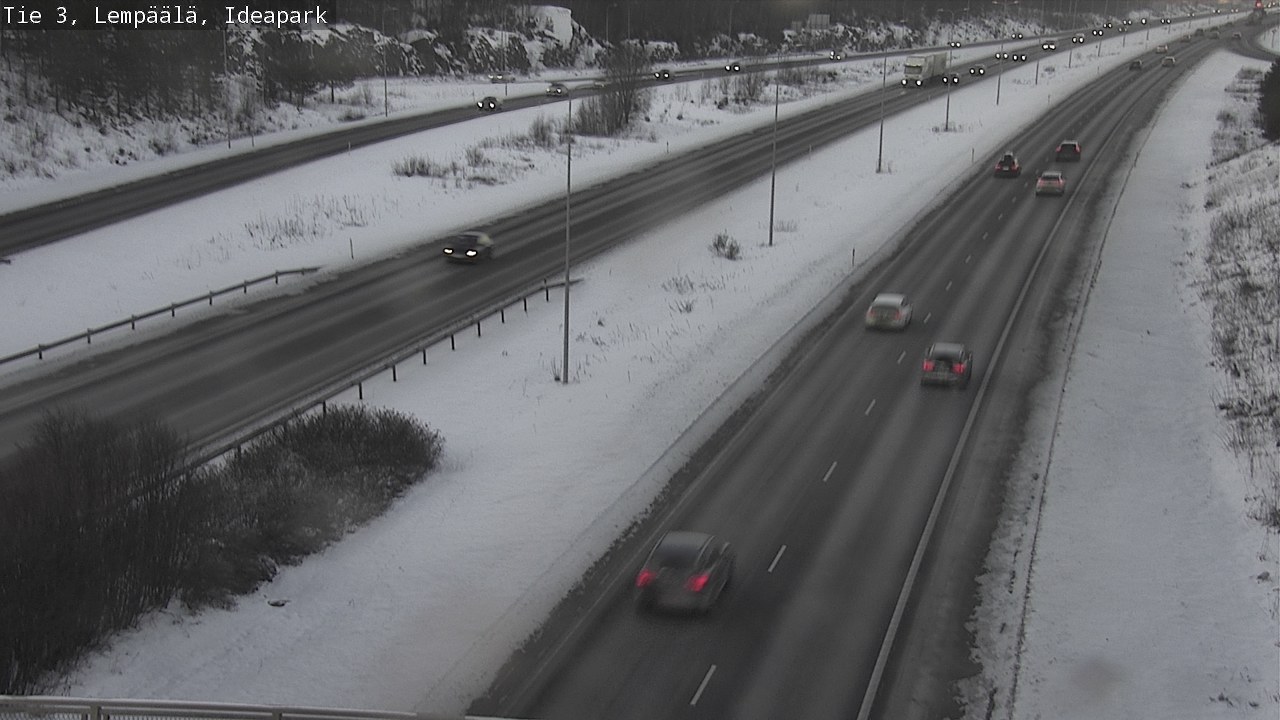 Weather Camera Image Road 3 Lempäälä, Ideapark, Lempäälä, Pirkanmaa