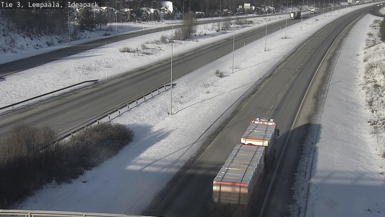 Weather Camera Image Road 3 Lempäälä, Ideapark, Lempäälä, Pirkanmaa