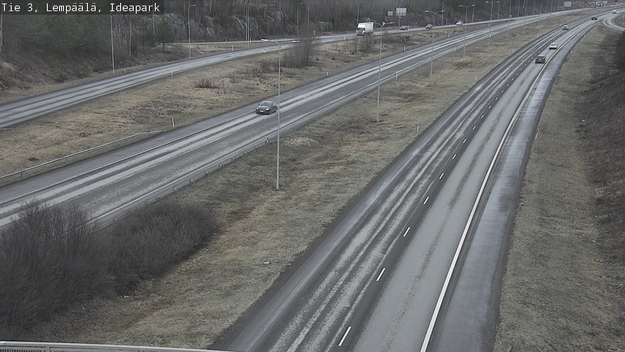Weather Camera Image Road 3 Lempäälä, Ideapark, Lempäälä, Pirkanmaa