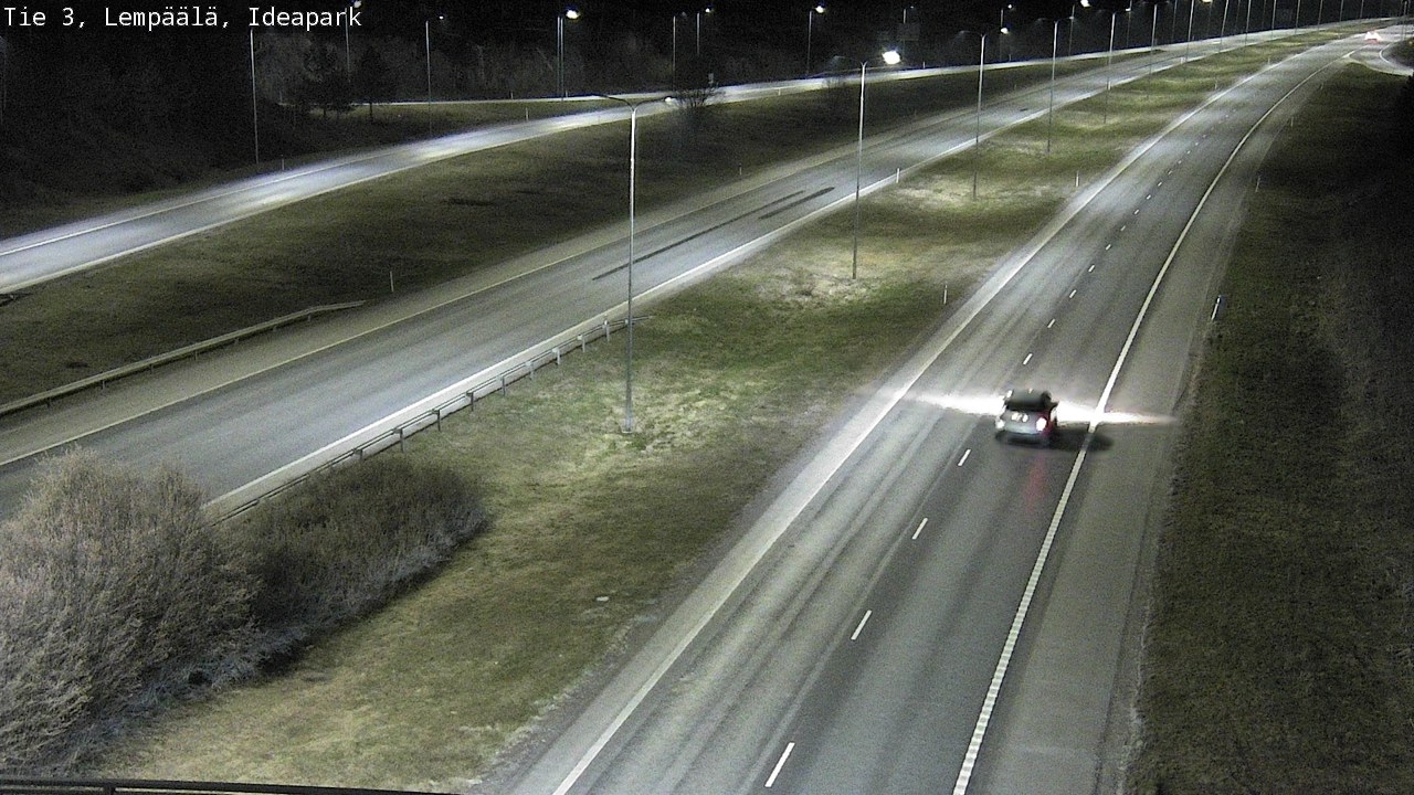 Weather Camera Image Road 3 Lempäälä, Ideapark, Lempäälä, Pirkanmaa