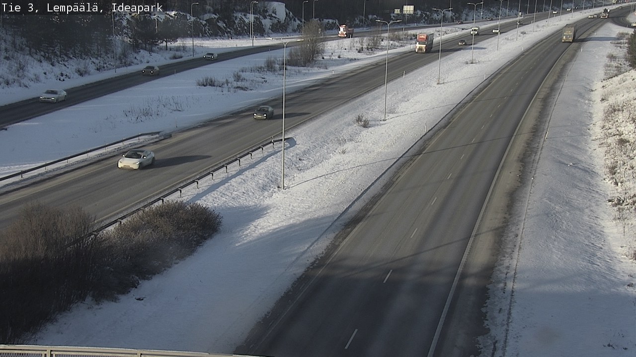 Weather Camera Image Road 3 Lempäälä, Ideapark, Lempäälä, Pirkanmaa