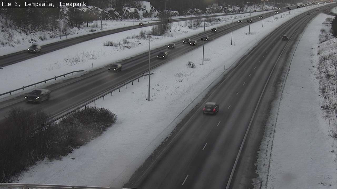 Weather Camera Image Road 3 Lempäälä, Ideapark, Lempäälä, Pirkanmaa