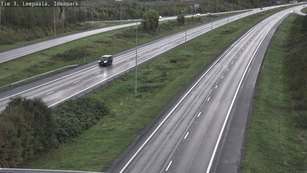 Weather Camera Image Road 3 Lempäälä, Ideapark, Lempäälä, Pirkanmaa